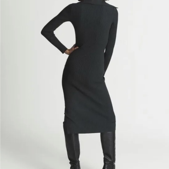 NWT Reiss Madison Dress MIDI Dark Green UK Size L - Picture 16 of 16